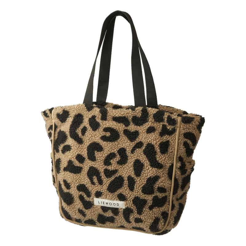Leopardikuosinen laukku Liewood.